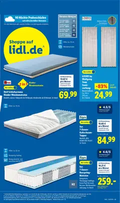 Lidl - Prospekt ab 22.12.2025 gültig | Seite: 35 | Produkte: Gewicht, Topper, Bad, Vorhang
