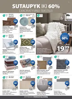 JYSK leidinys galioja nuo 17.02.2026 | Puslapis: 5 | Prekių: Pagalvėlė, Kilimas