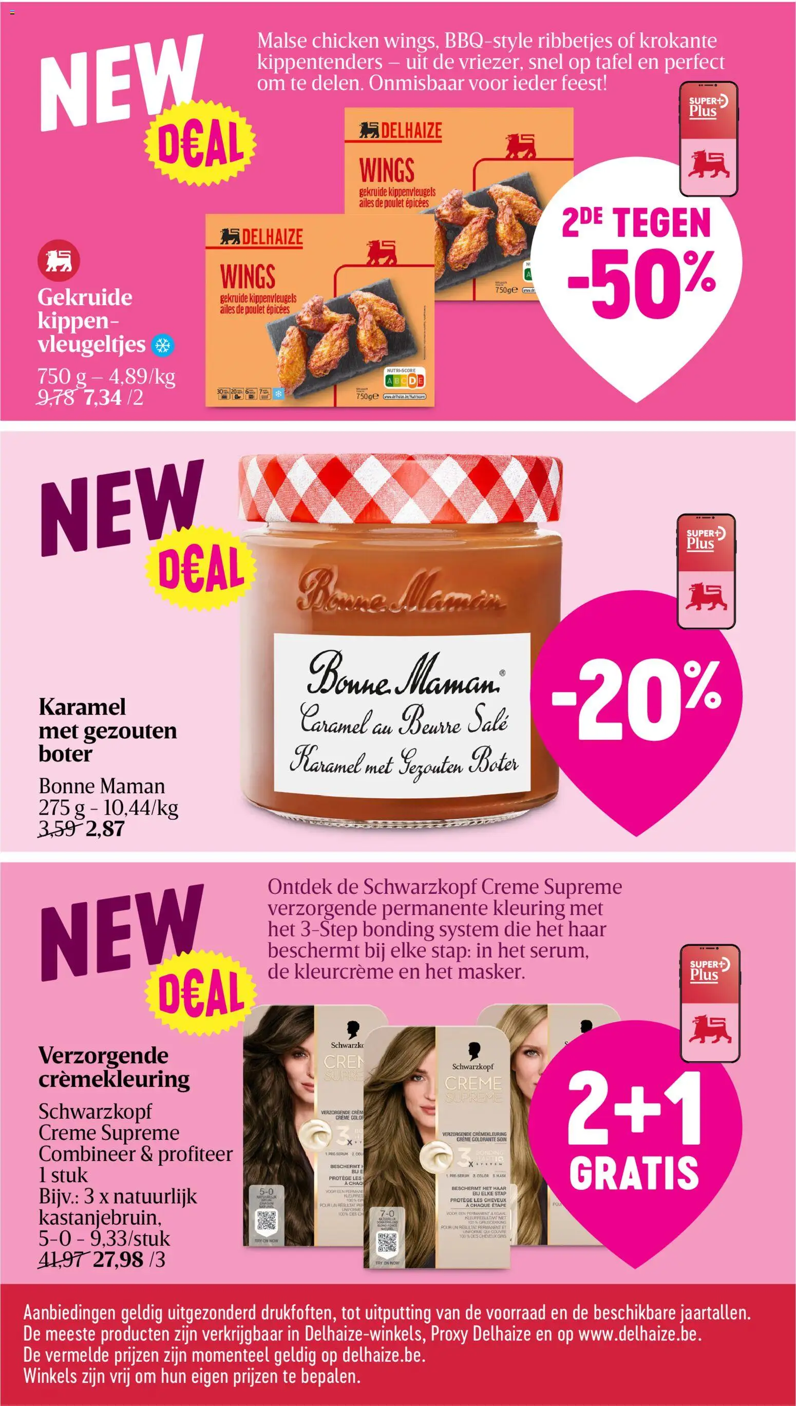 {H1} | Pagina: 54 | Producten: Kippenvleugels, Tafel, Crème, Boter