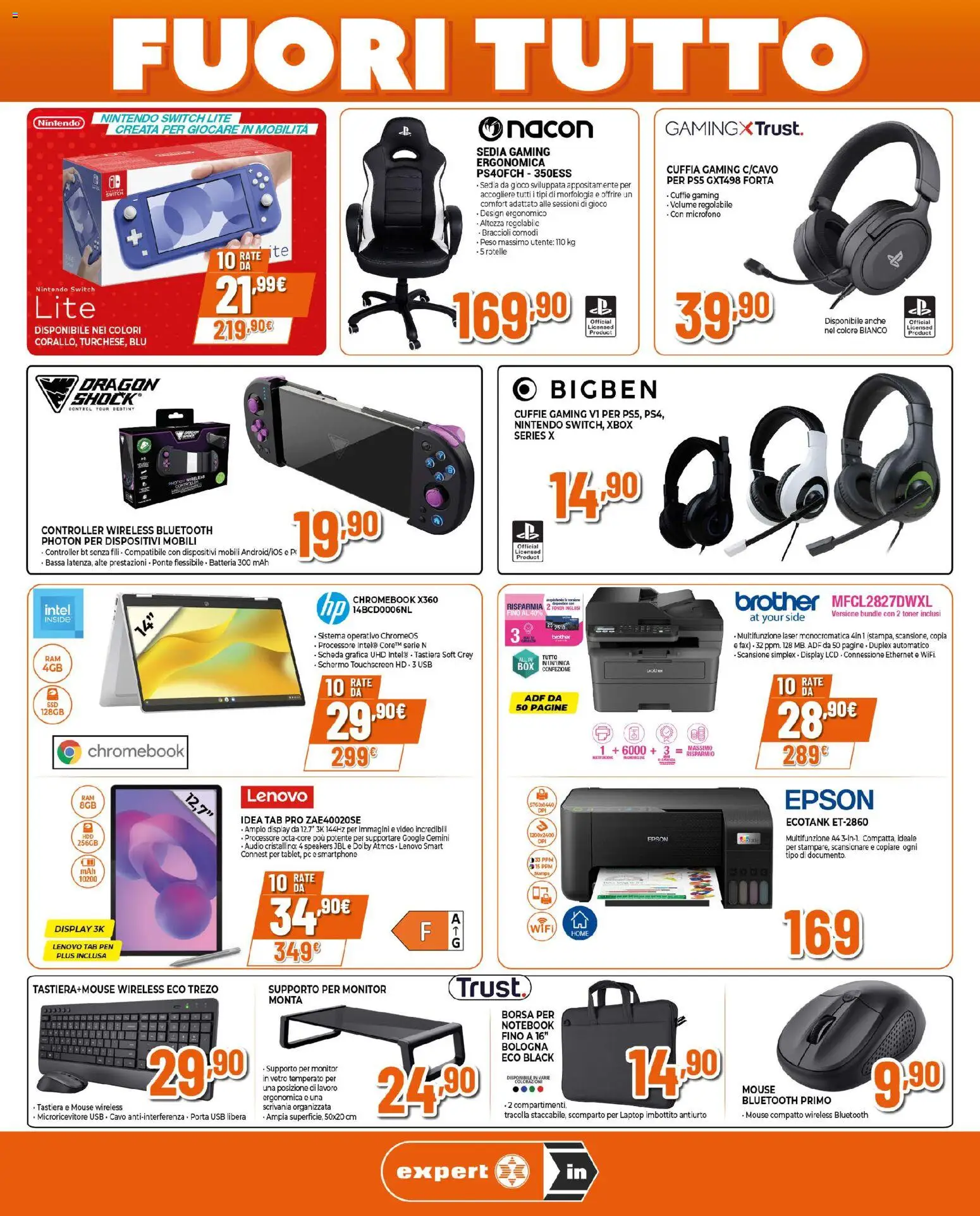 Volantino Ipercoop del 15.01.2026 | Pagina: 4 | Prodotti: Monitor, Video, Xbox, Toner