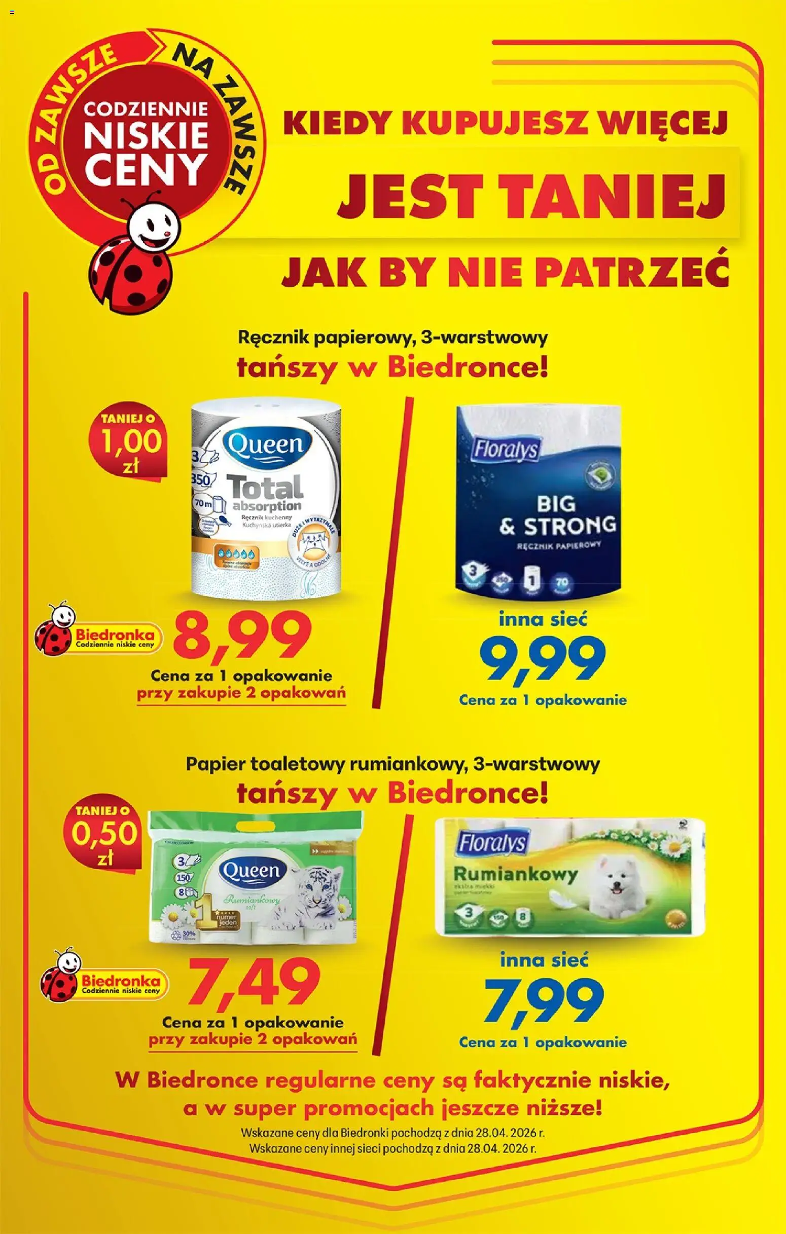 Biedronka Polsko leták - Codziennie niskie ceny od 29.04.2026 | Strana: 4