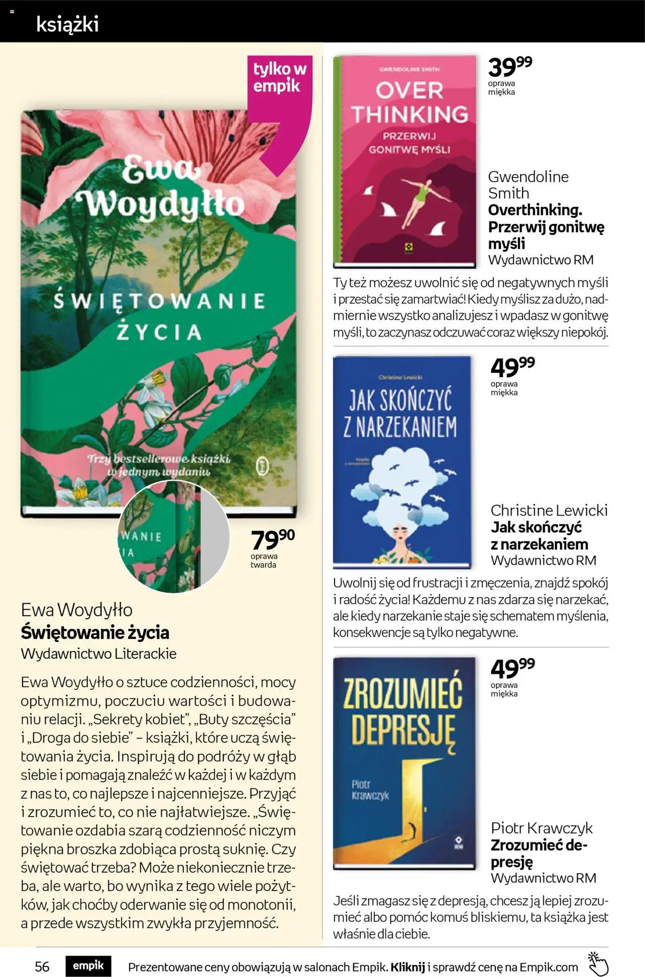 Empik promocje - Tom kultury Książki od 15.10.2025 | Strona: 56 | Produkty: Książki