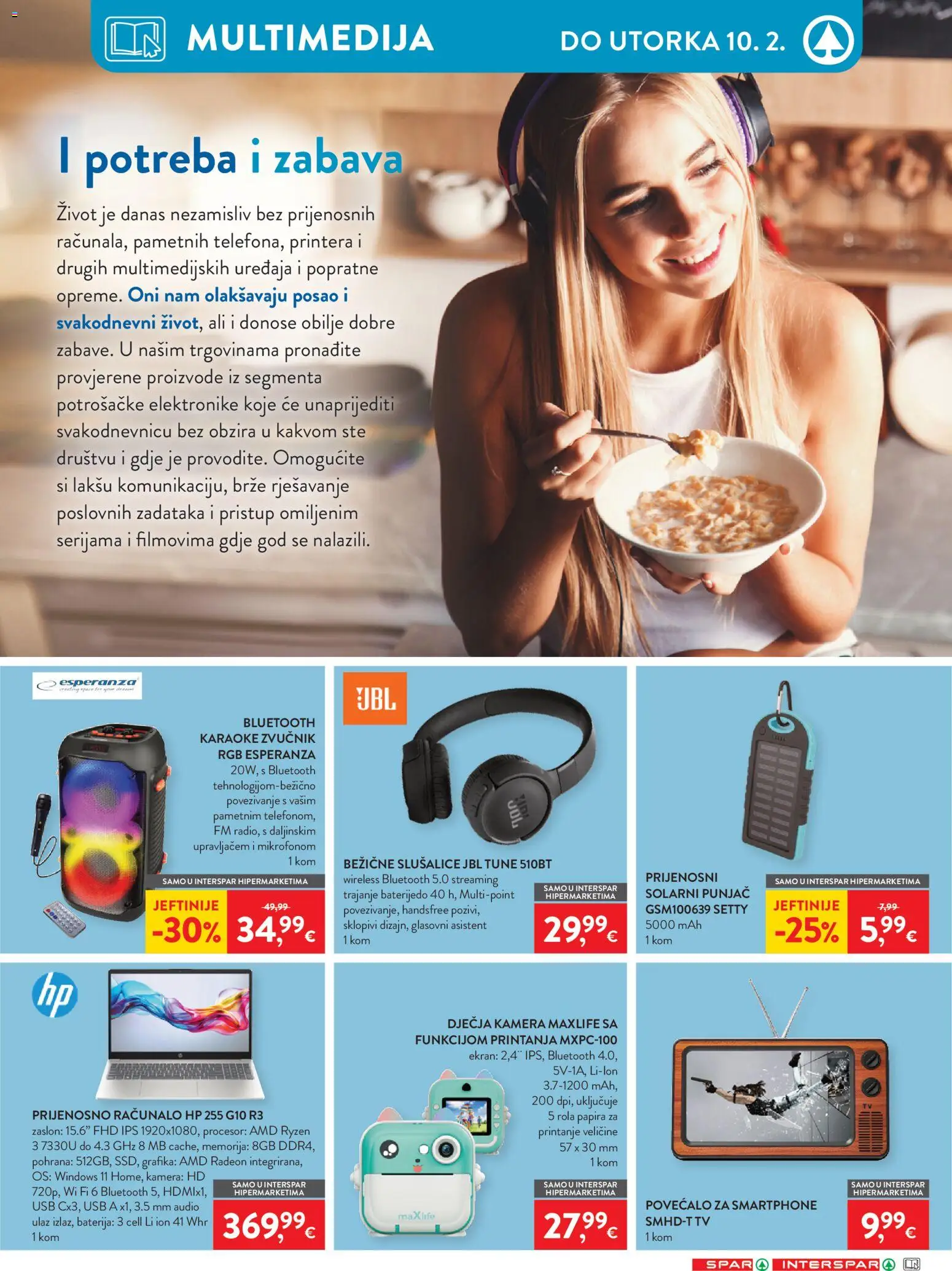 Spar katalog | vrijedi od 28.01.2026 | Stranica: 27 | Proizvodi: Smartphone, Audio, Zvučnik, USB