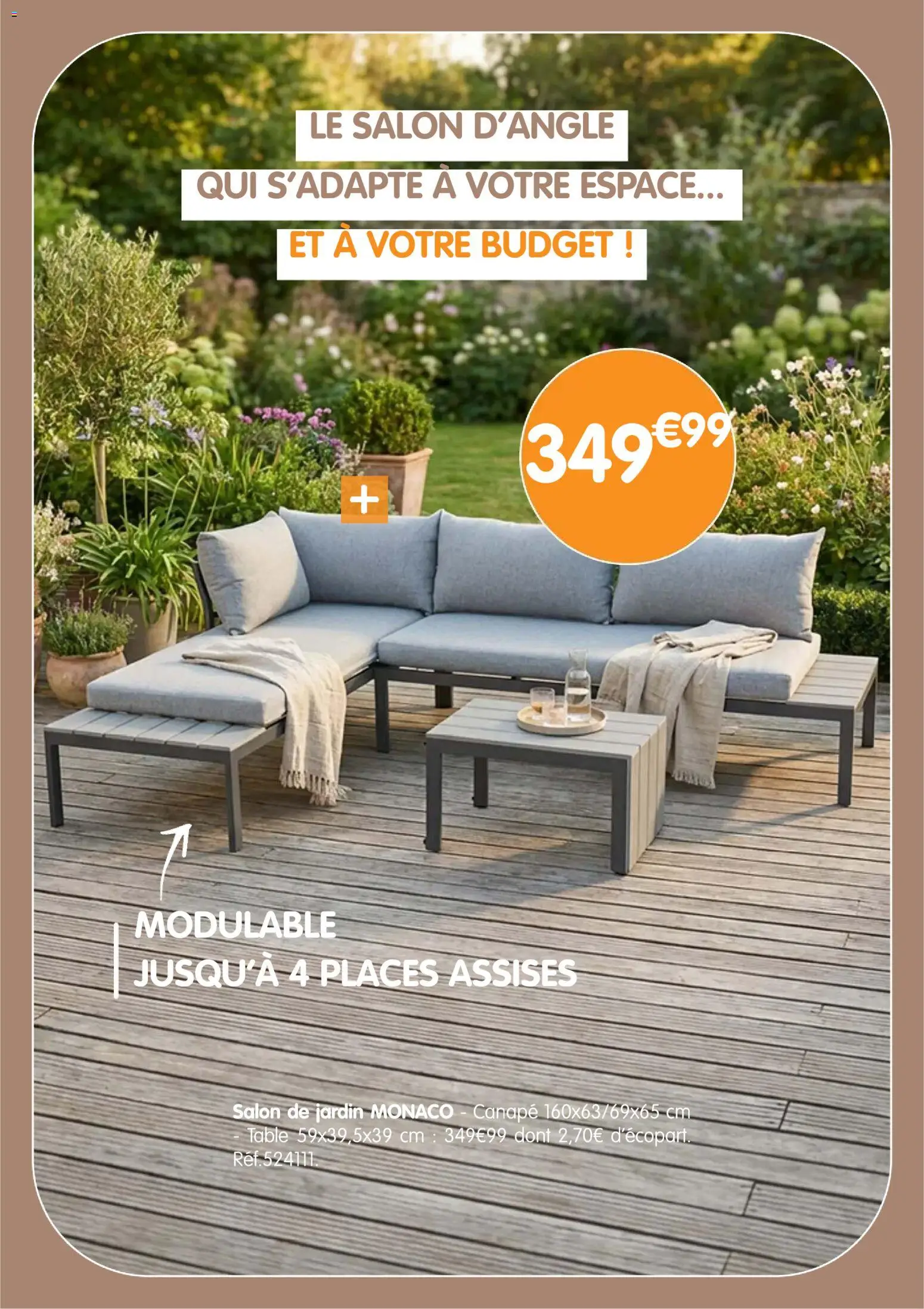 {H1} | Page: 20 | Produits: Salon de jardin, Canapé, Table