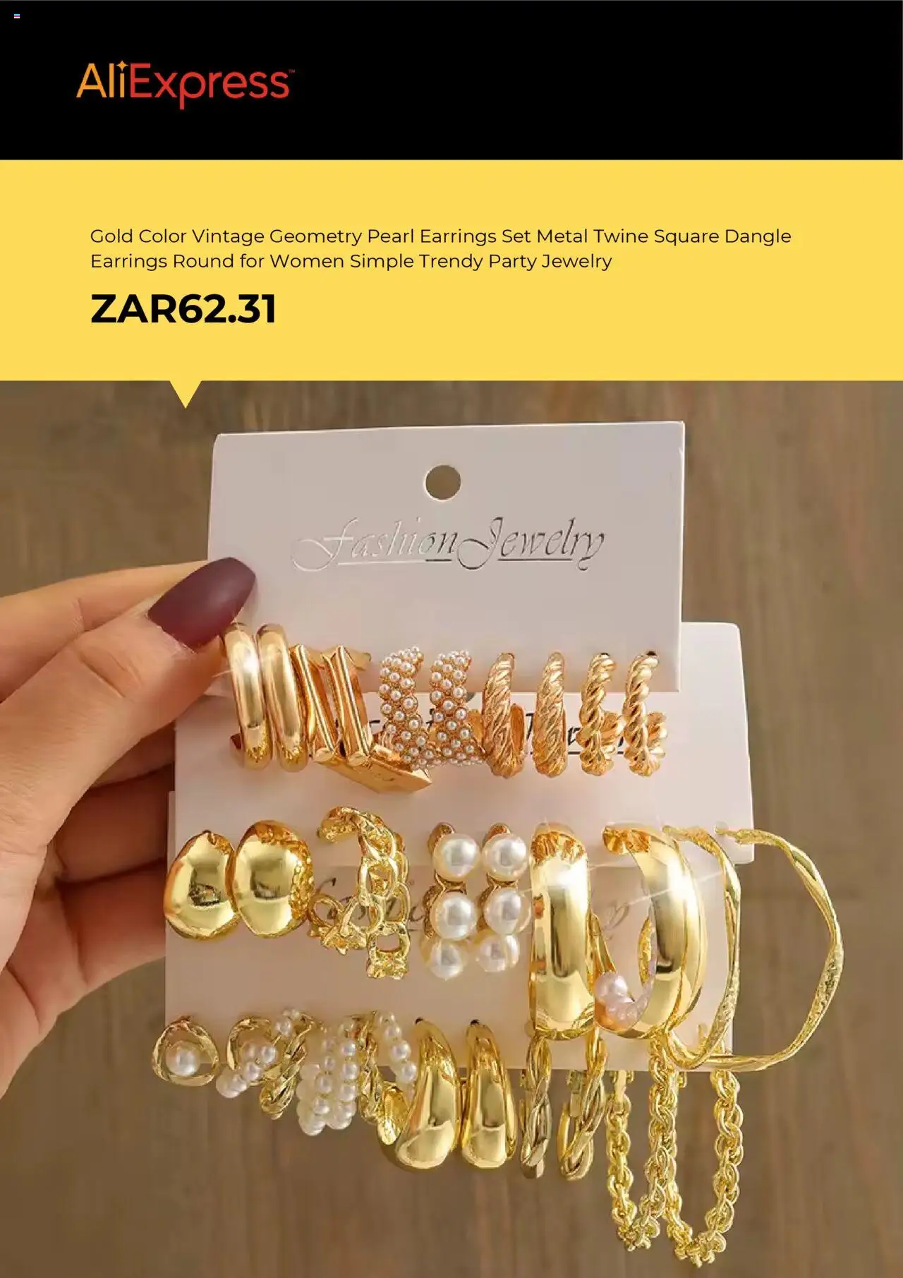 AliExpress Specials │ valid from 14.08.2025 | Page: 16 | Products: Earrings