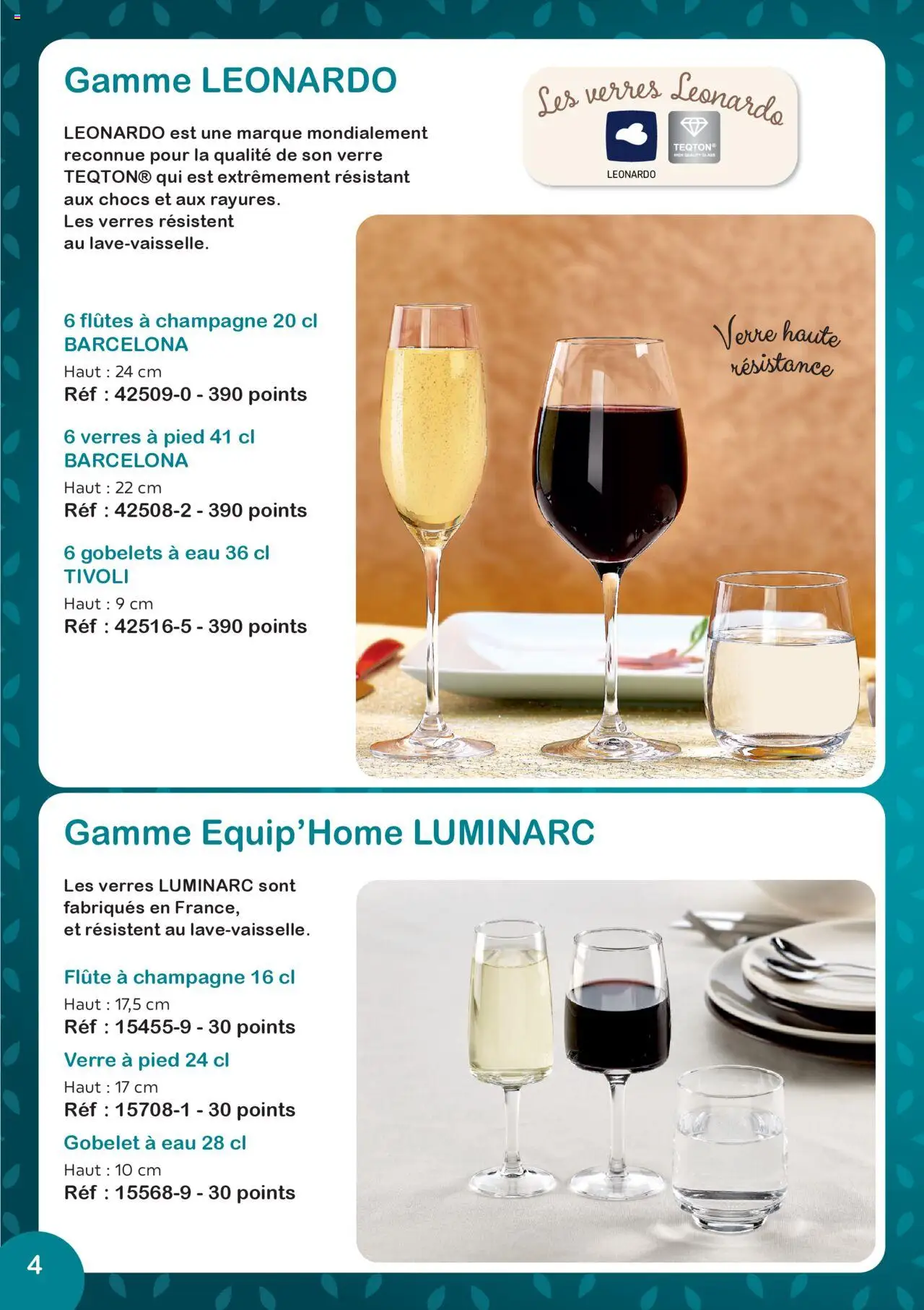  | Page: 4 | Produits: Champagne, Flûte