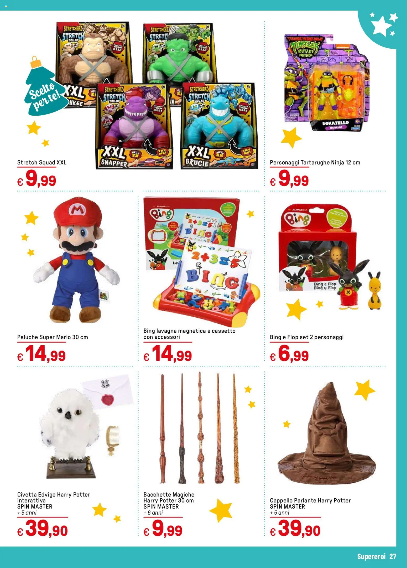 Volantino Iper del 05.11.2025 | Pagina: 27 | Prodotti: Peluche, Tè, Cappello