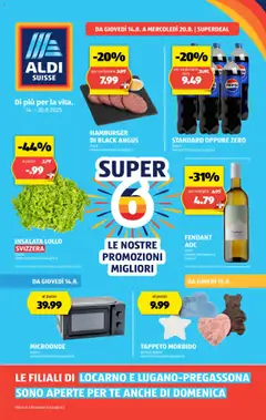 Vorschau von dem Prospekt - Aldi Volantino ab 14.08.2025