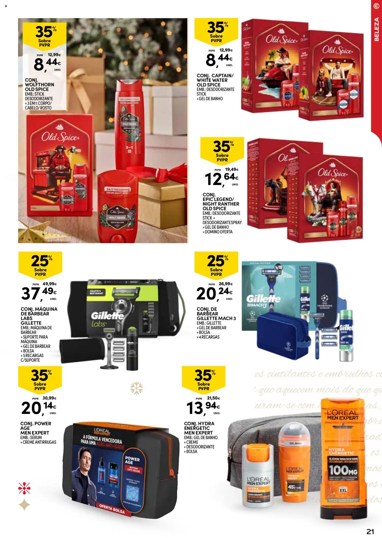 Continente - Açores │ válido de 18.11.2025 | Página: 21 | Produtos: Bolsa, Gel de banho, Sérum, Creme