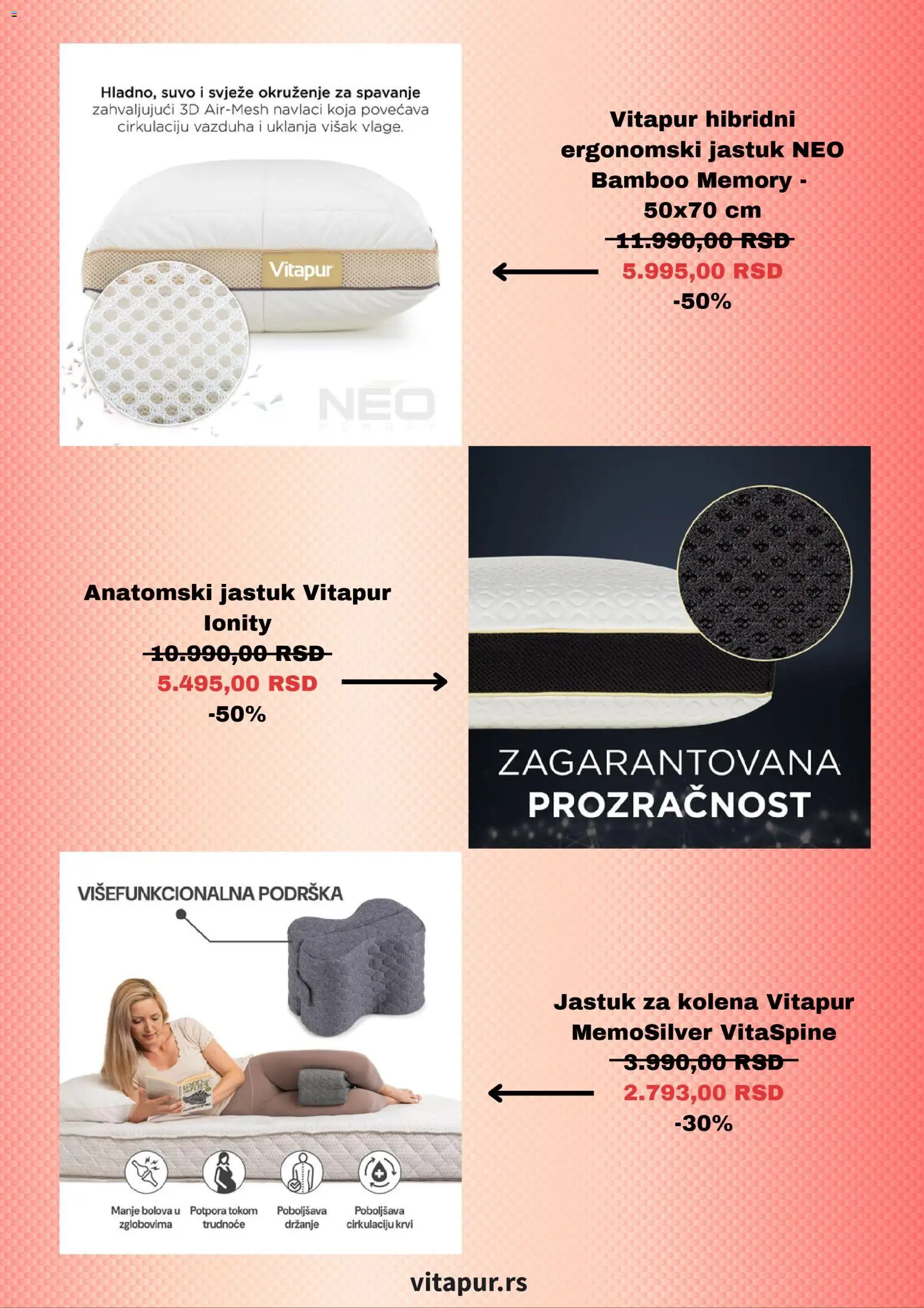Vitapur katalog - važi od 04.12.2025 | Strana: 5 | Proizvode: Jastuk