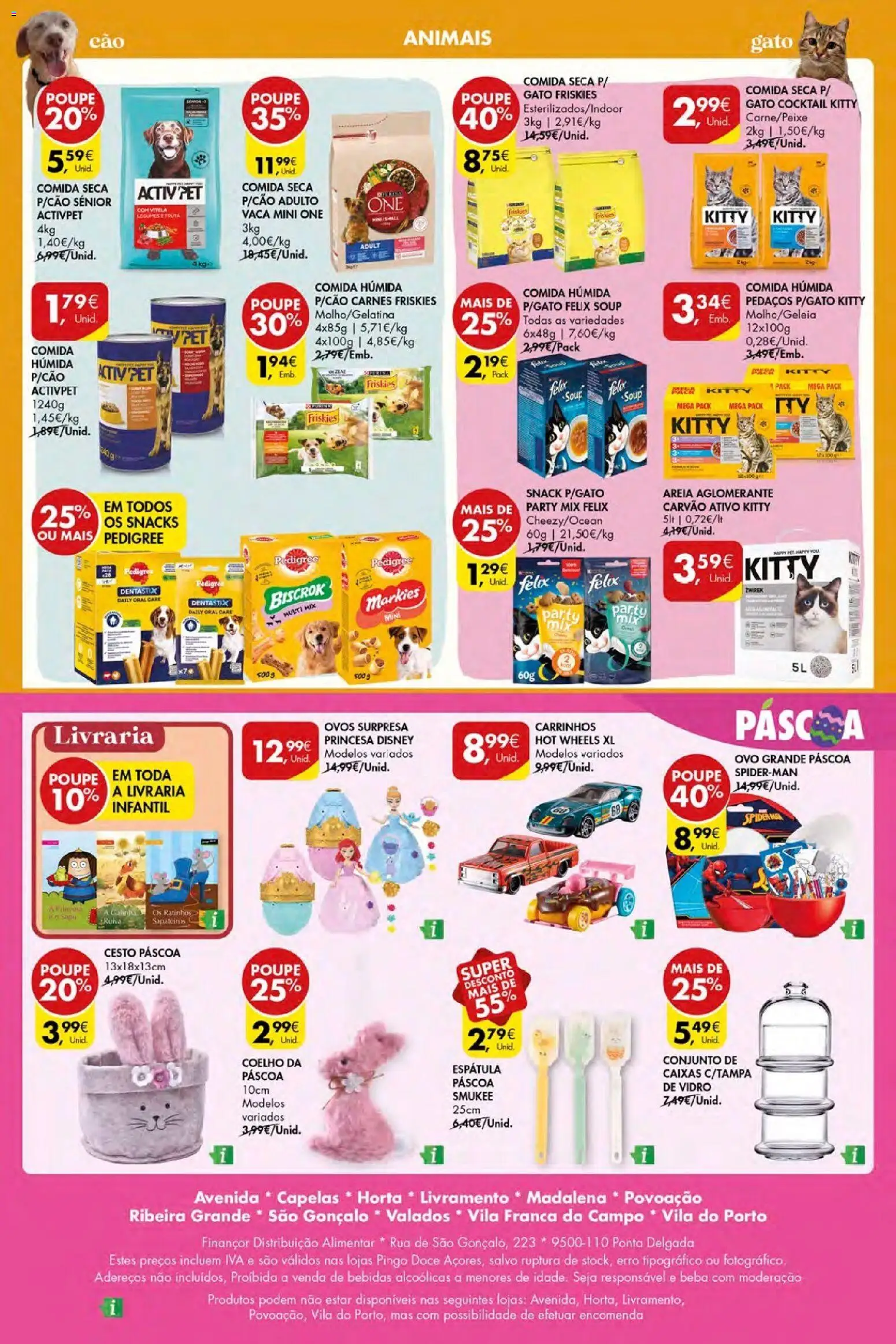 Pingo Doce Poupe Esta Semana Açores │ válido de 02.04.2026 | Página: 32 | Produtos: Vitela, Sapateira, Coelho, Truta