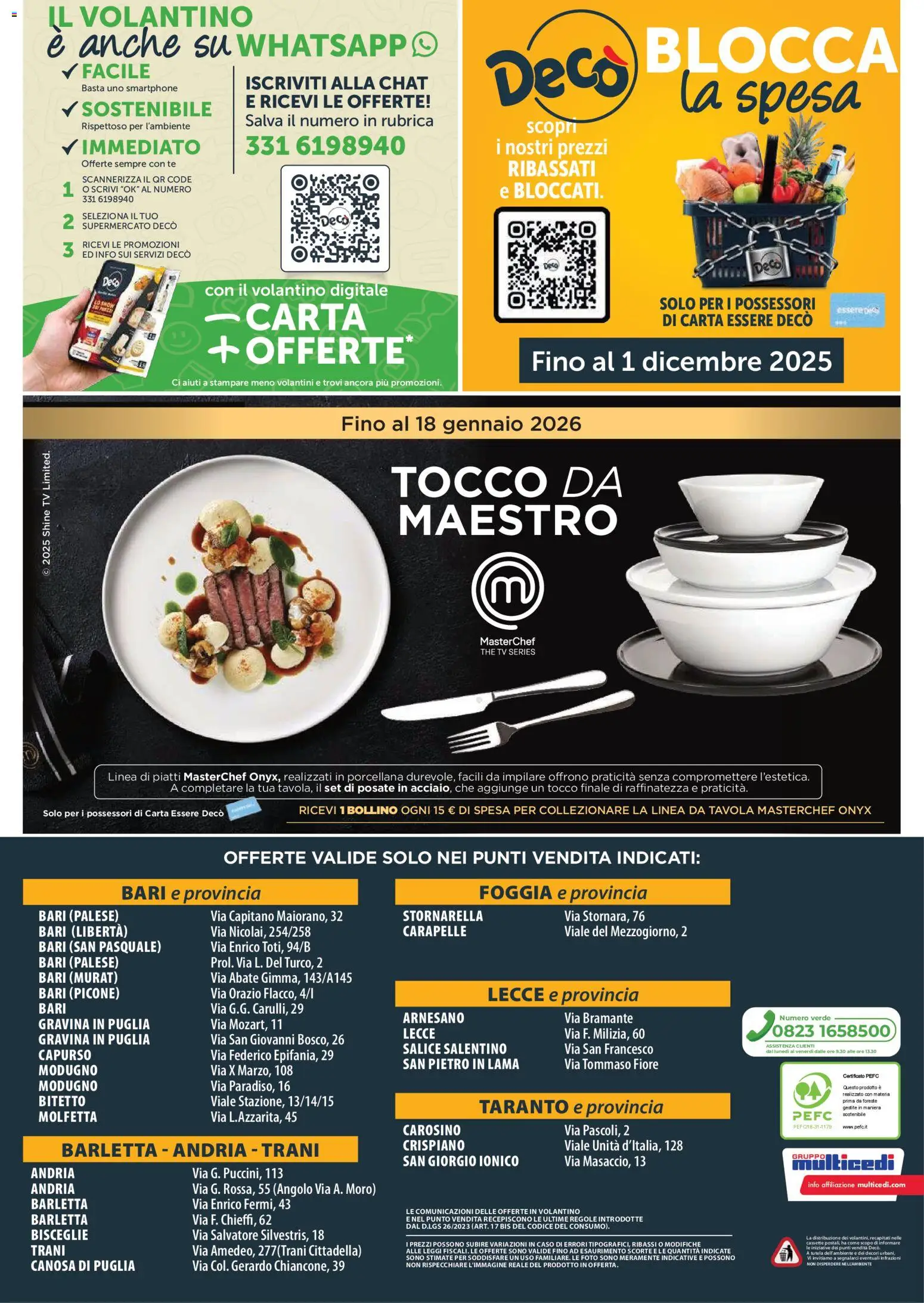 Volantino Decò del 07.11.2025 | Pagina: 16 | Prodotti: Posate, Tè, Smartphone, TV