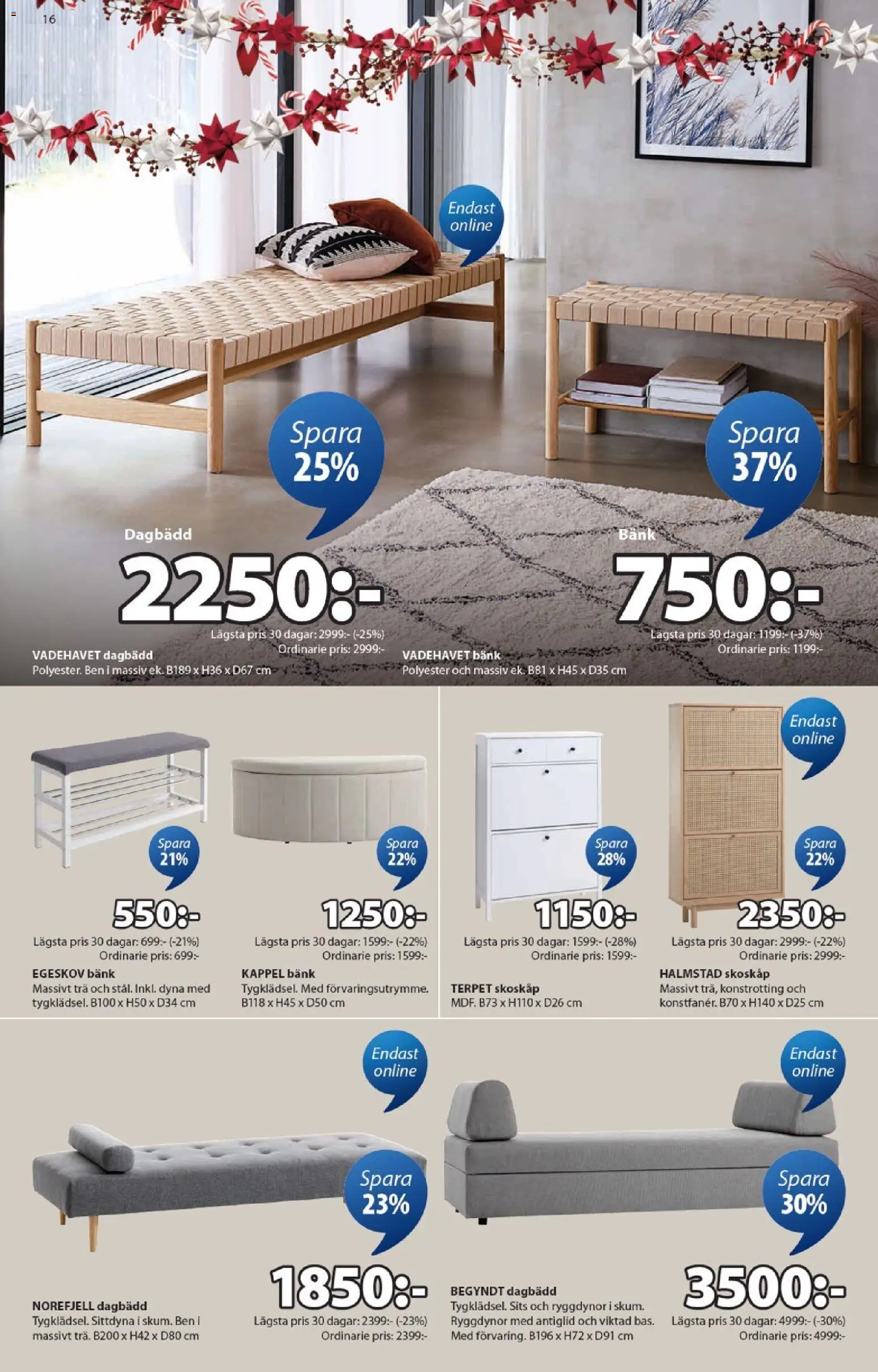 JYSK reklamblad aktuell från 01.12.2025 | Sida: 16