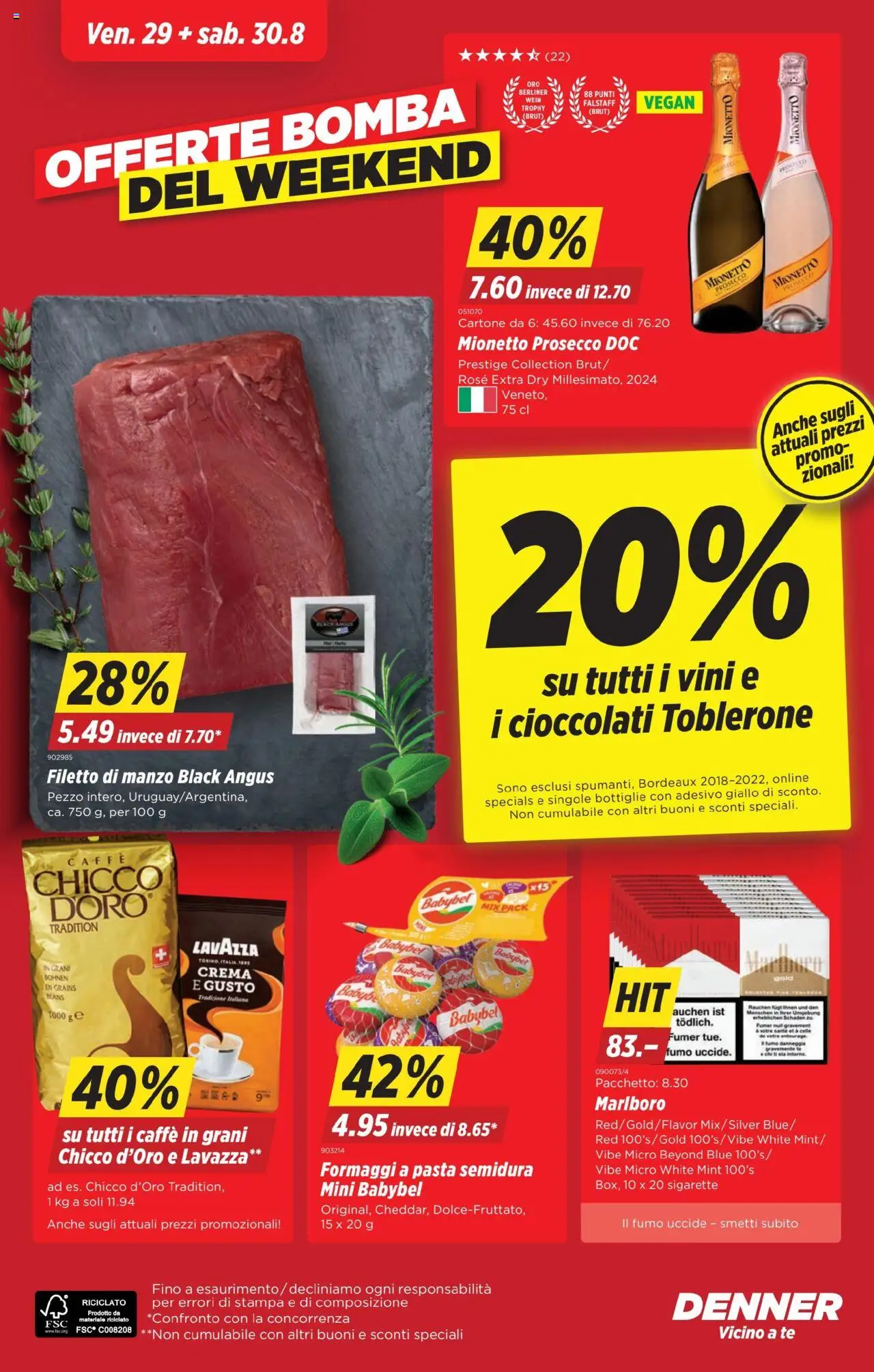 Denner Aktionen IT ab 26.08.2025 | Seite: 24 | Produkte: Pasta