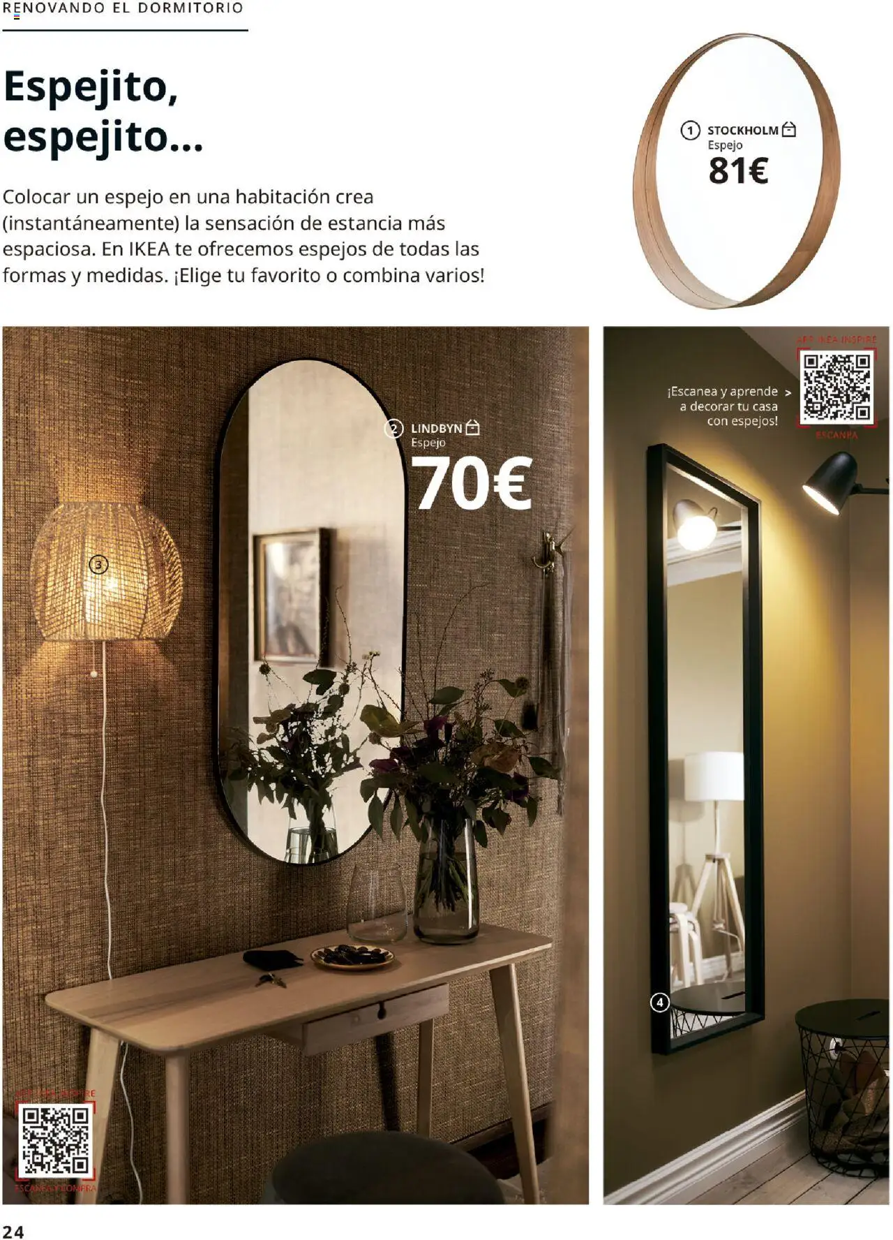 Catálogo IKEA Accesorios y decoración │ válido desde el 04.02.2025 | Página: 24 | Productos: Té, Espejo