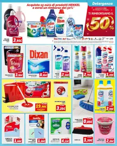 Anteprima del volantino Orizzonte volantino valido a partire dal 12.03.2026 | Pagina: 13 | Prodotti: Panno microfibra, Sgrassatore, Secchio, WC