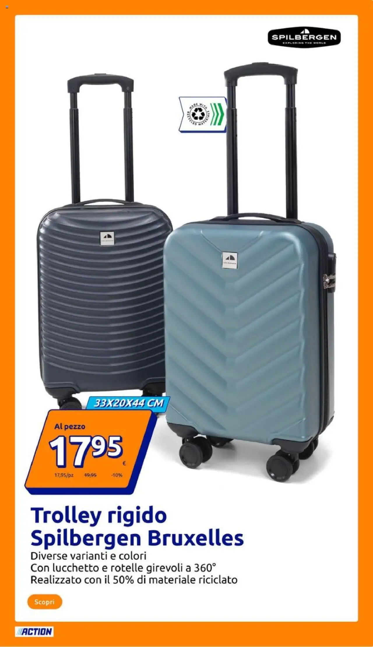 Volantino Action del 08.10.2025 | Pagina: 9 | Prodotti: The, Trolley