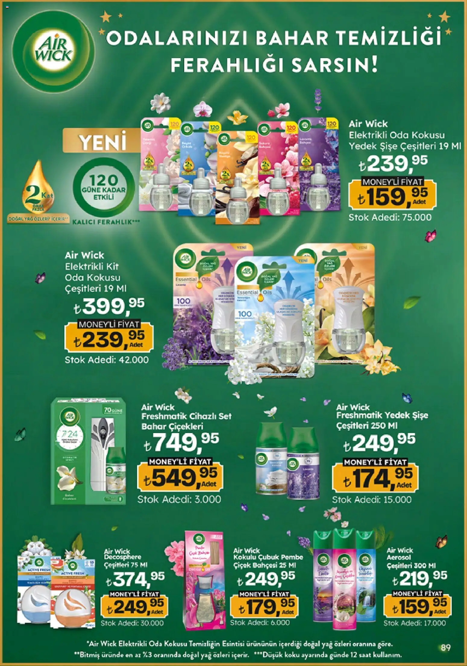 Migros Katalog - 5M Migroskop Dijital - 26.03.2026 tarihinden itibaren geçerlidir | Sayfa: 89 | Ürünler: Oda kokusu, Koku, Yağ, Saat