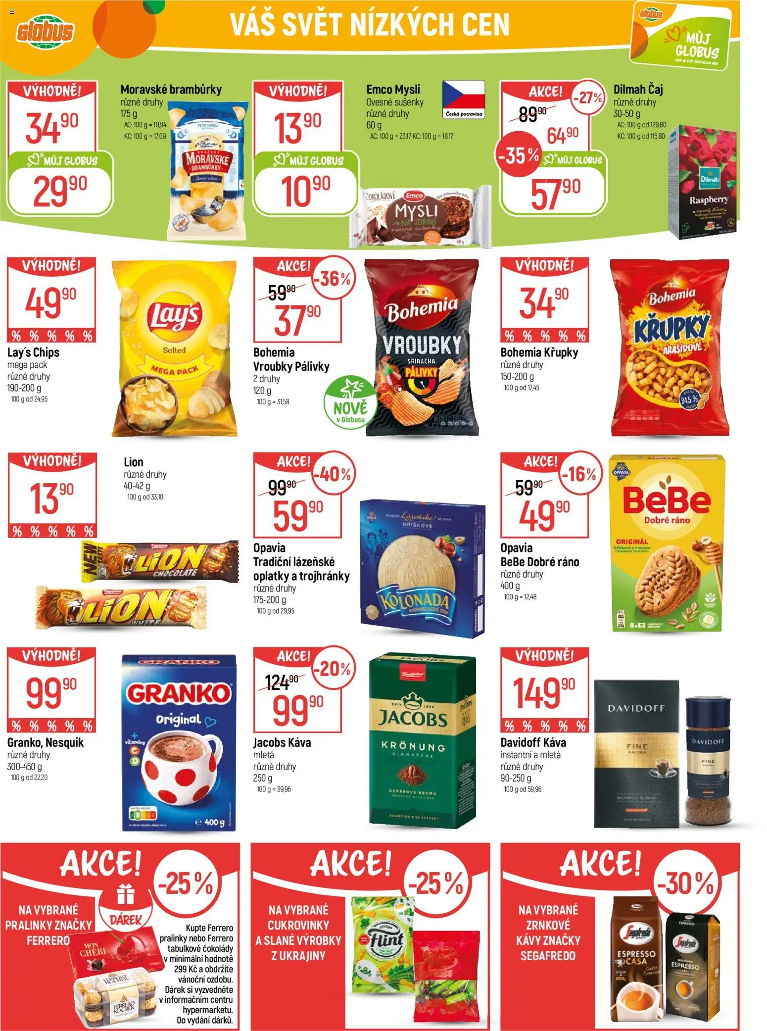 Globus leták - Praha-Štěrboholy  od 03.12.2025 | Strana: 35 | Produkty: Vitamíny, Nesquik, Jacobs, Mysli