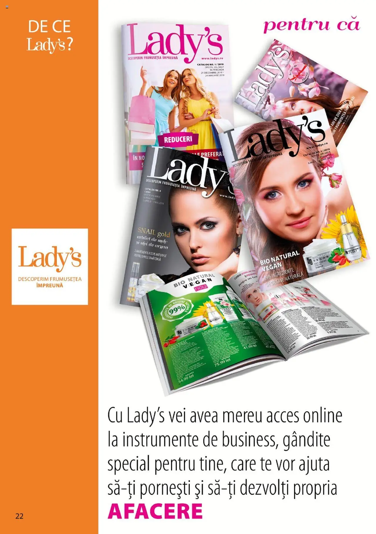 Lady’s catalog - Manual – valabil de la 17.04.2020 | Pagină: 22