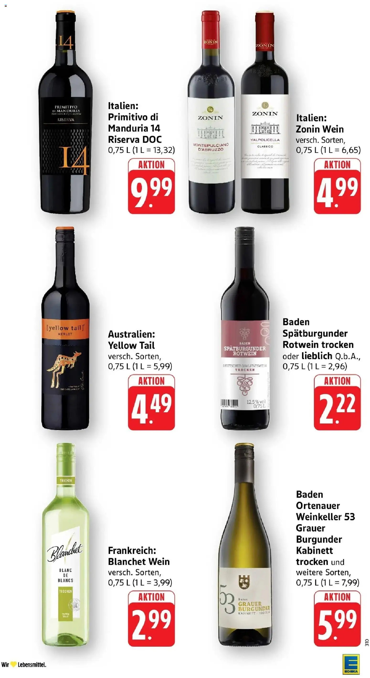 Edeka prospekt Ettenheim	 – gültig ab 16.03.2026 | Seite: 42 | Produkte: Rotwein, Rotwein trocken, Merlot, Wein