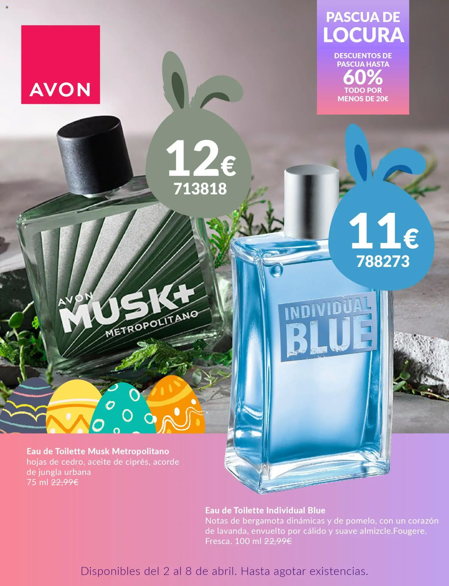 Avon - Pascua de Locura │ válido desde el 02.04.2026 | Página: 3 | Productos: Eau de toilette, Aceite