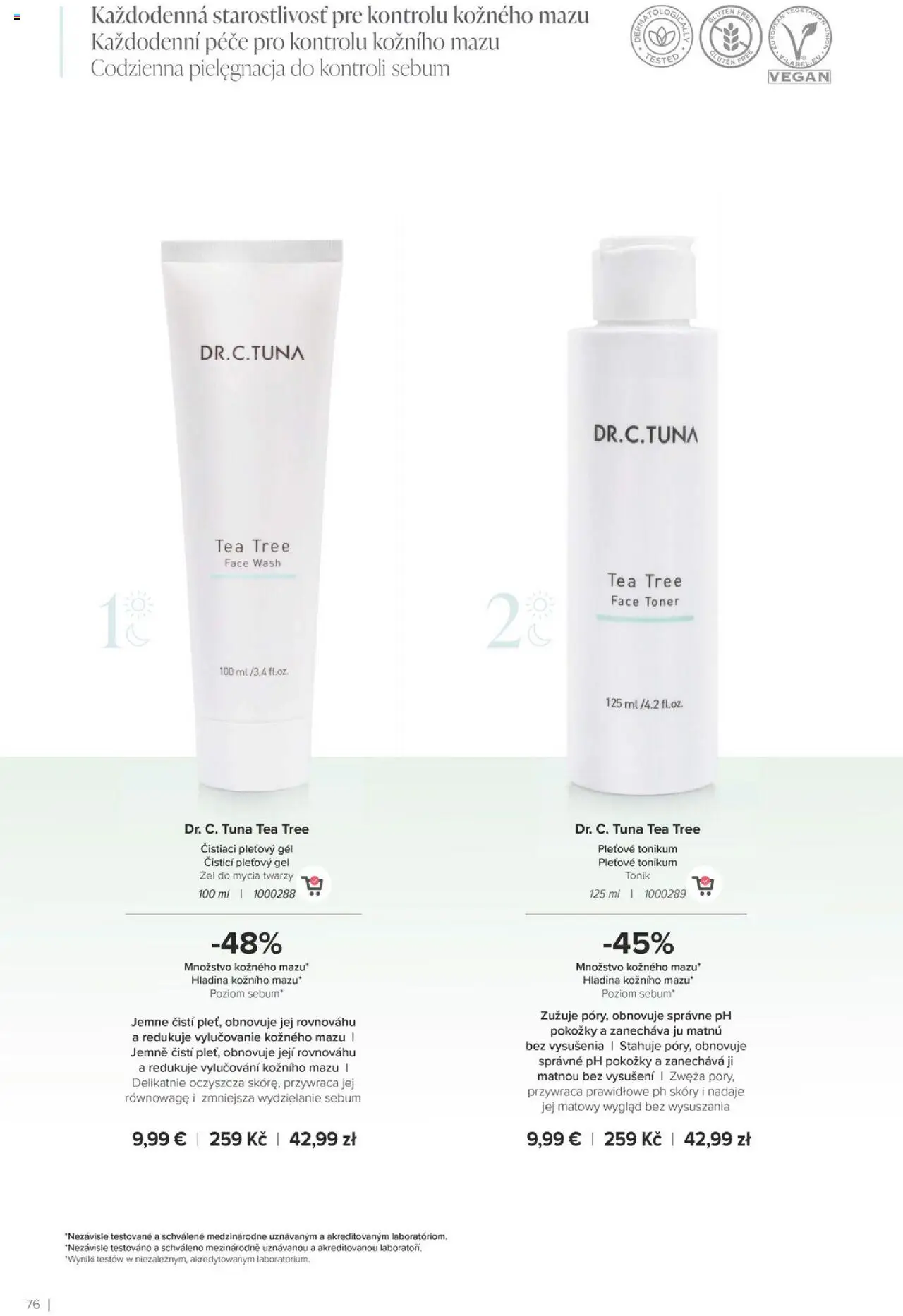 Nové Farmasi akcie – leták je platný od 24.09.2025 | Strana: 76 | Produkty: Toner