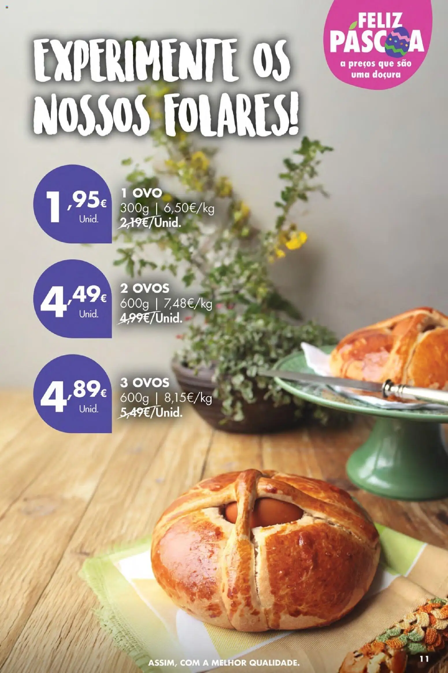 Pingo Doce Poupe Esta Semana Açores │ válido de 02.04.2026 | Página: 11 | Produtos: Ovos