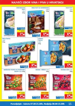 Vrutak - Katalog - Pregled kataloga iz trgovine Vrutak, vrijedi od 15.12.2025 | Stranica: 15 | Proizvodi: Ledo, Grašak, Štapići, Bakalar