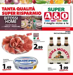 Anteprima del volantino A&O Supermercato catalogo valido a partire dal 13.11.2025