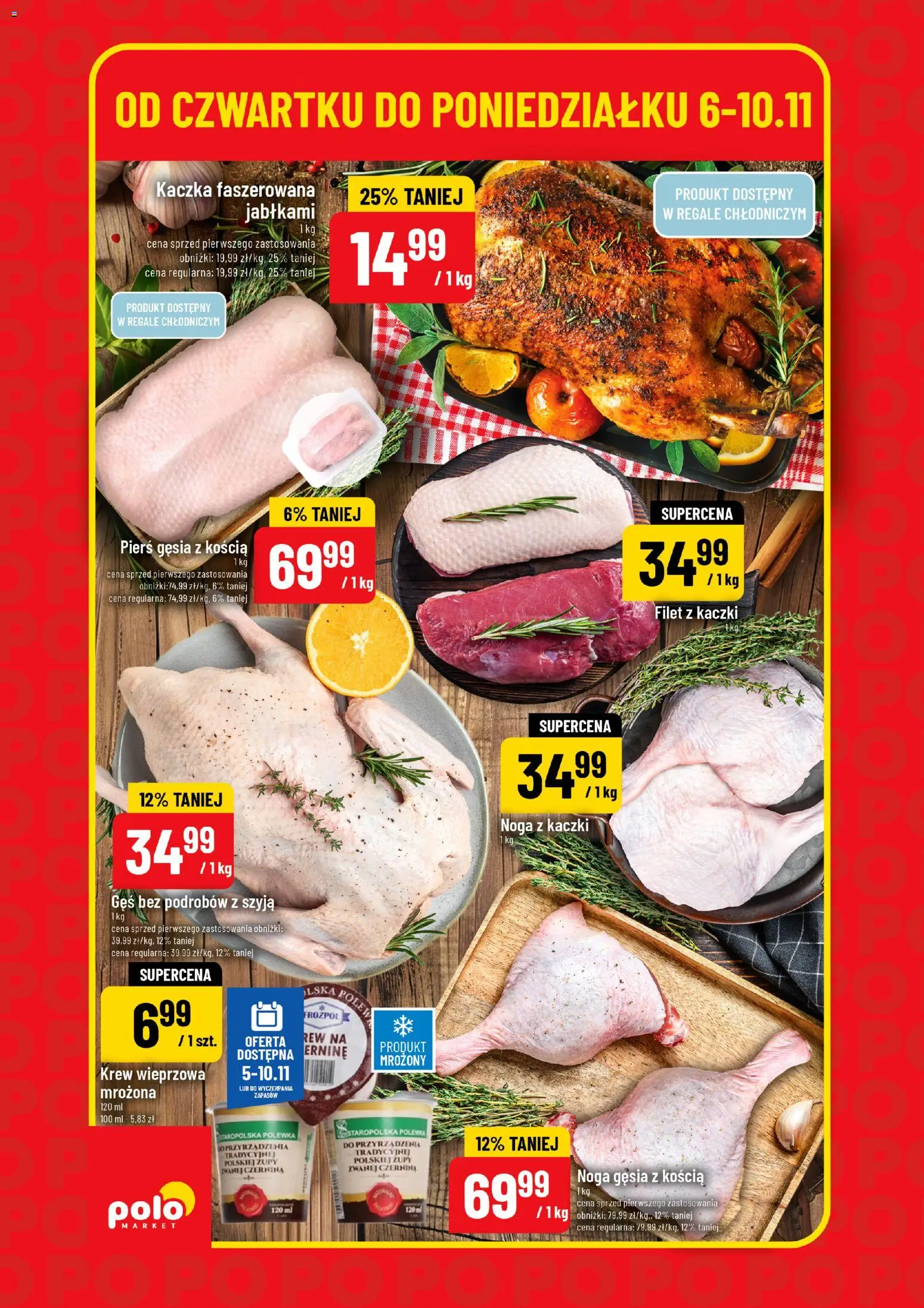 POLOmarket Gazetka - Super Hity od 06.11.2025 | Strona: 4 | Produkty: PC, Gęś, Kaczka, Filet z kaczki