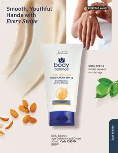 Justine specials catalogue – valid from 01.10.2025 | Page: 82 | Products: Bath, Oil, Cream, Hand cream