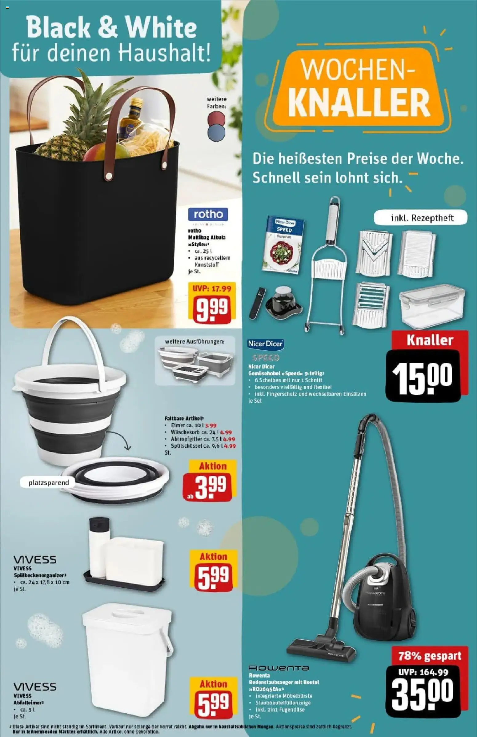 Rewe prospekt Weimar / Schöndorf	 – gültig ab 11.01.2026 | Seite: 29 | Produkte: Abfalleimer