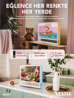 03.04.2026 tarihinden itibaren geçerli olan Vestel kataloğu önizlemesi | Sayfa: 9 | Ürünler: Pil, Saat