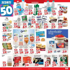 Volantino Elite Supermercati del 18.07.2025 | Pagina: 4 | Prodotti: Crema, Riso, Fette biscottate, Lavazza