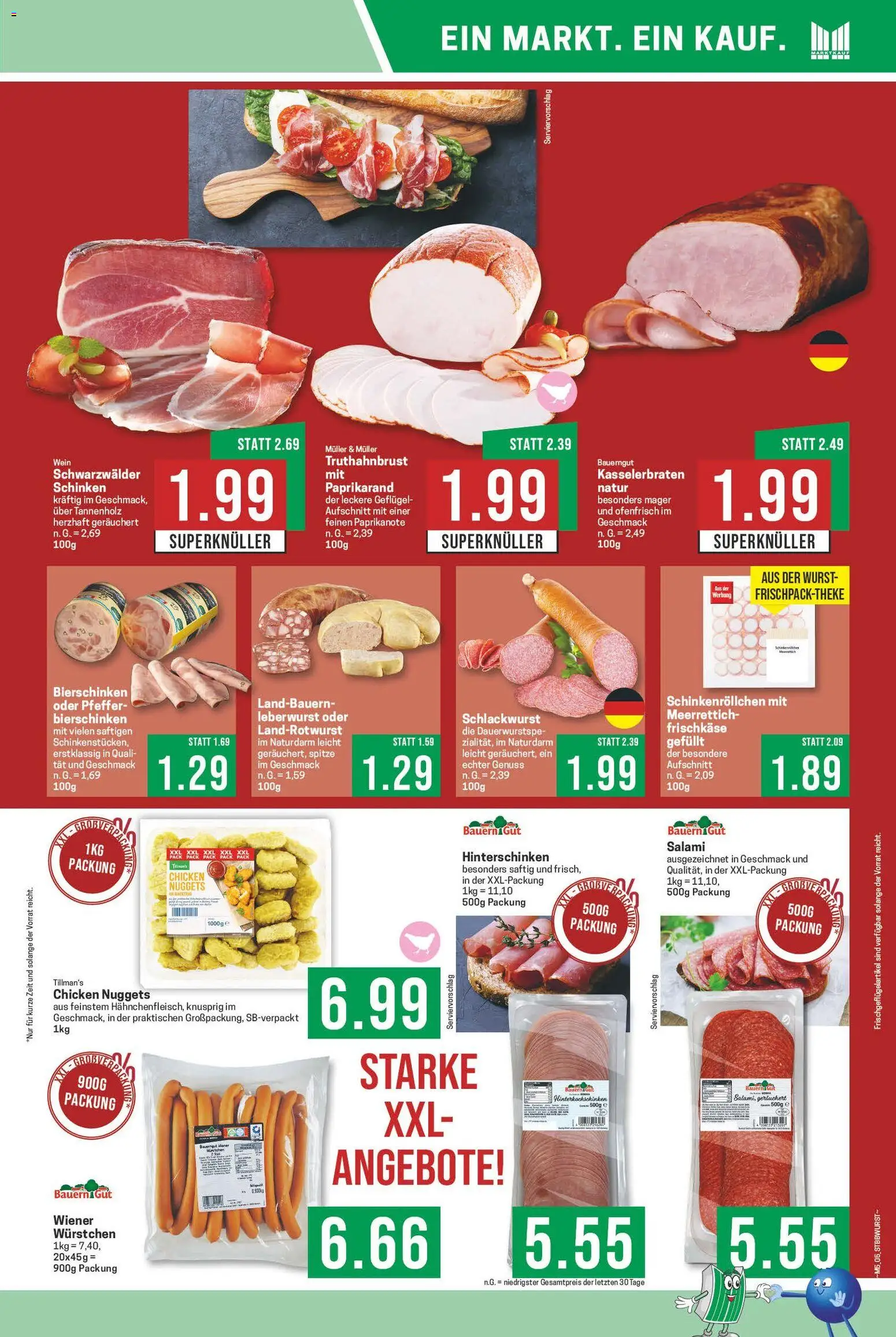 Marktkauf Prospekt 	 – gültig ab 26.01.2026 | Seite: 5 | Produkte: Pfeffer, Wurst, Bauerngut, Schinken