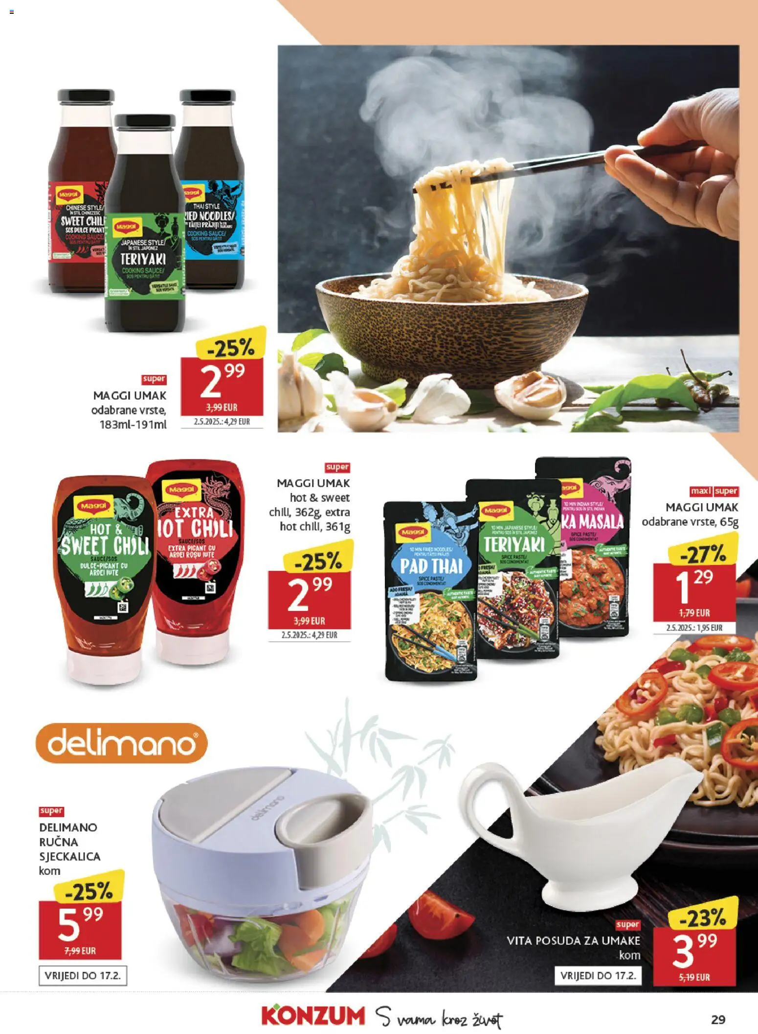 Konzum HR akciós ujság - amely érvényes a következő dátumtól: 11.02.2026 | Oldal: 29