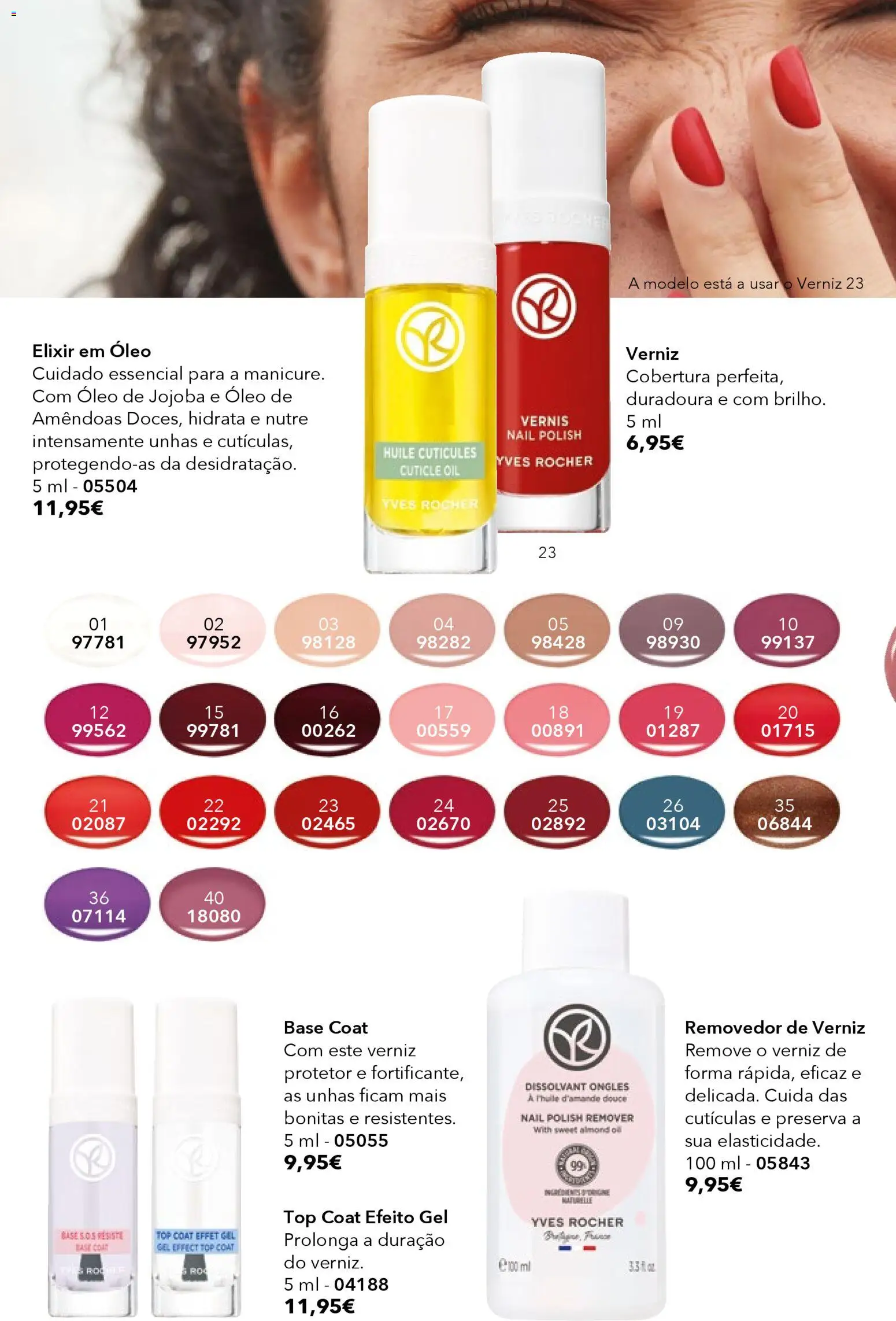 Yves Rocher catálogo 1 │ válido de 31.12.2025 | Página: 16 | Produtos: Amêndoas, Base, Óleo, Verniz