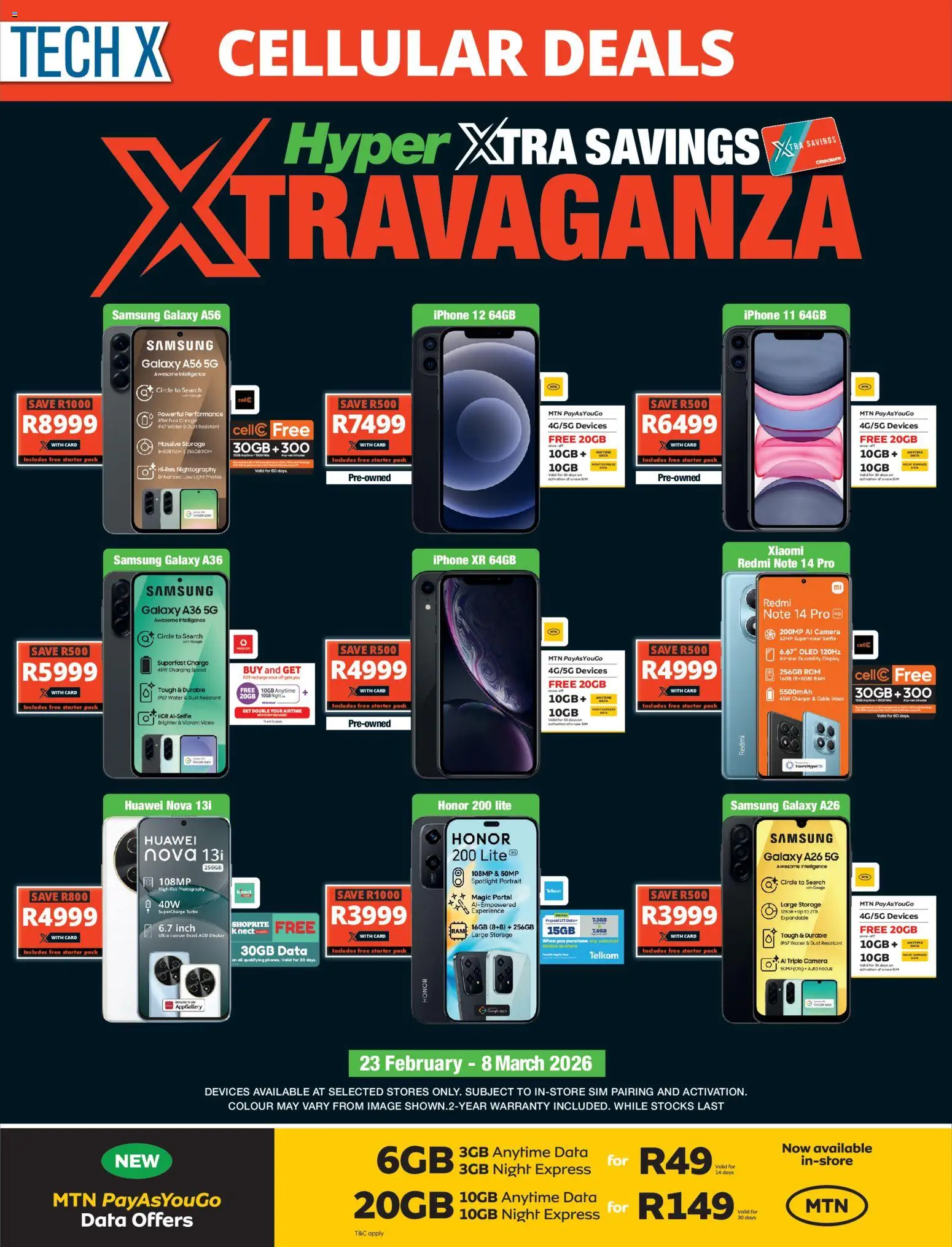 New Checkers catalogue – valid from 22.02.2026 | Page: 1 | Products: Data, Sim, Cable, Water