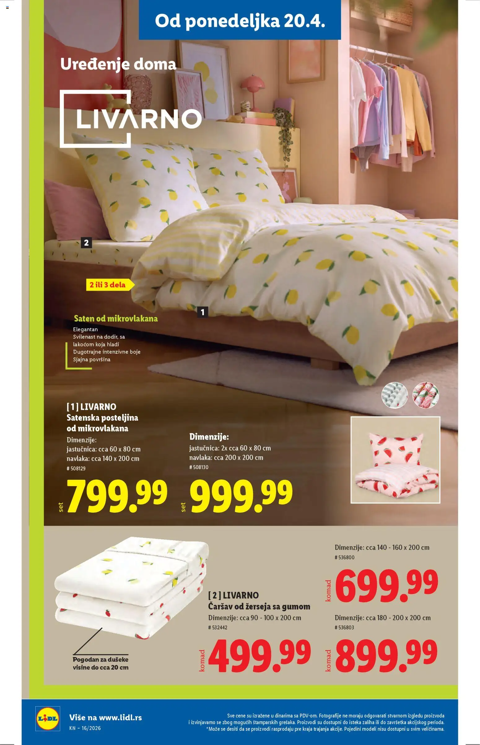 Lidl katalog - važi od 16.04.2026 | Strana: 84