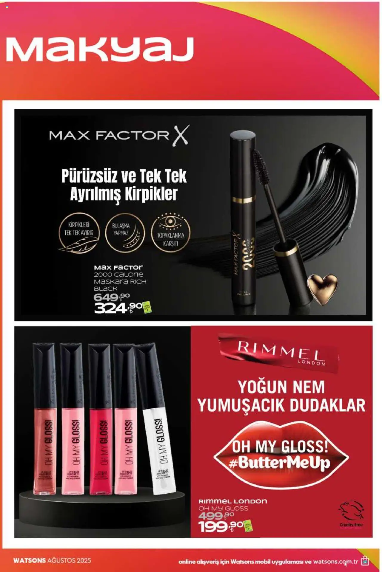 Watsons Katalog - 01.08.2025 tarihinden itibaren geçerlidir | Sayfa: 12