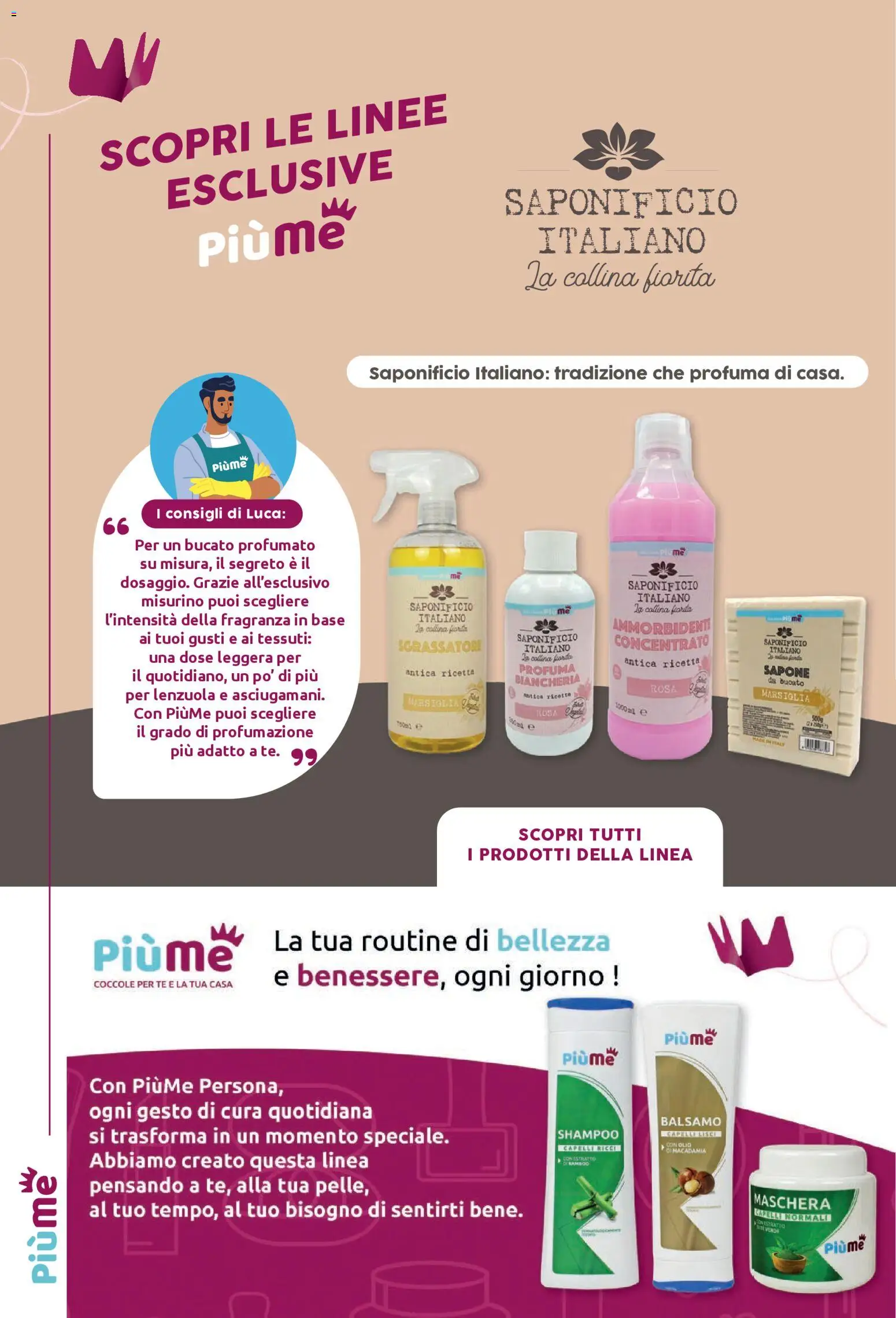 Volantino IperSoap del 16.02.2026 | Pagina: 2 | Prodotti: Sapone, Ammorbidente, Lenzuola, Fragranza