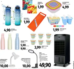 Volantino Famila del 17.07.2025 | Pagina: 23 | Prodotti: Acqua, Tanica, Bottiglia, Lampada
