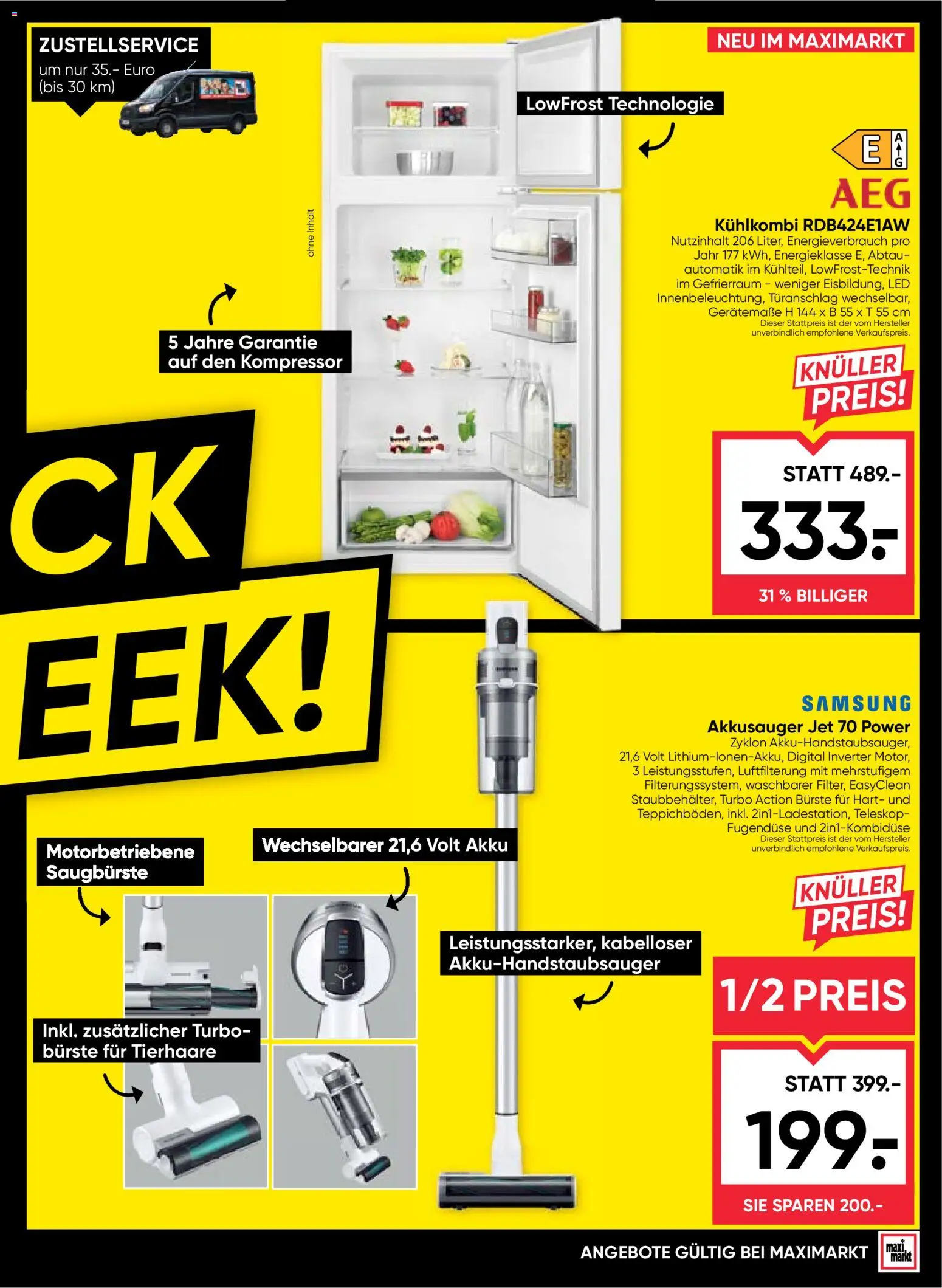 Maximarkt - Black Friday gültig ab 27.11.2025 | Seite: 5 | Produkte: Samsung, Bürste