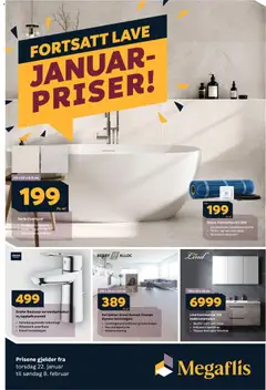 Forhåndsvisning av Megaflis - Kundeavis gyldig fra 22.01.2026