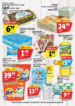 Prim Market Gazetka - Wielkie Otwarcie Mały Płock od 01.08.2025 | Strona: 2 | Produkty: Papier toaletowy, Płyn do płukania tkanin, Olej kujawski, Kapsułki do prania