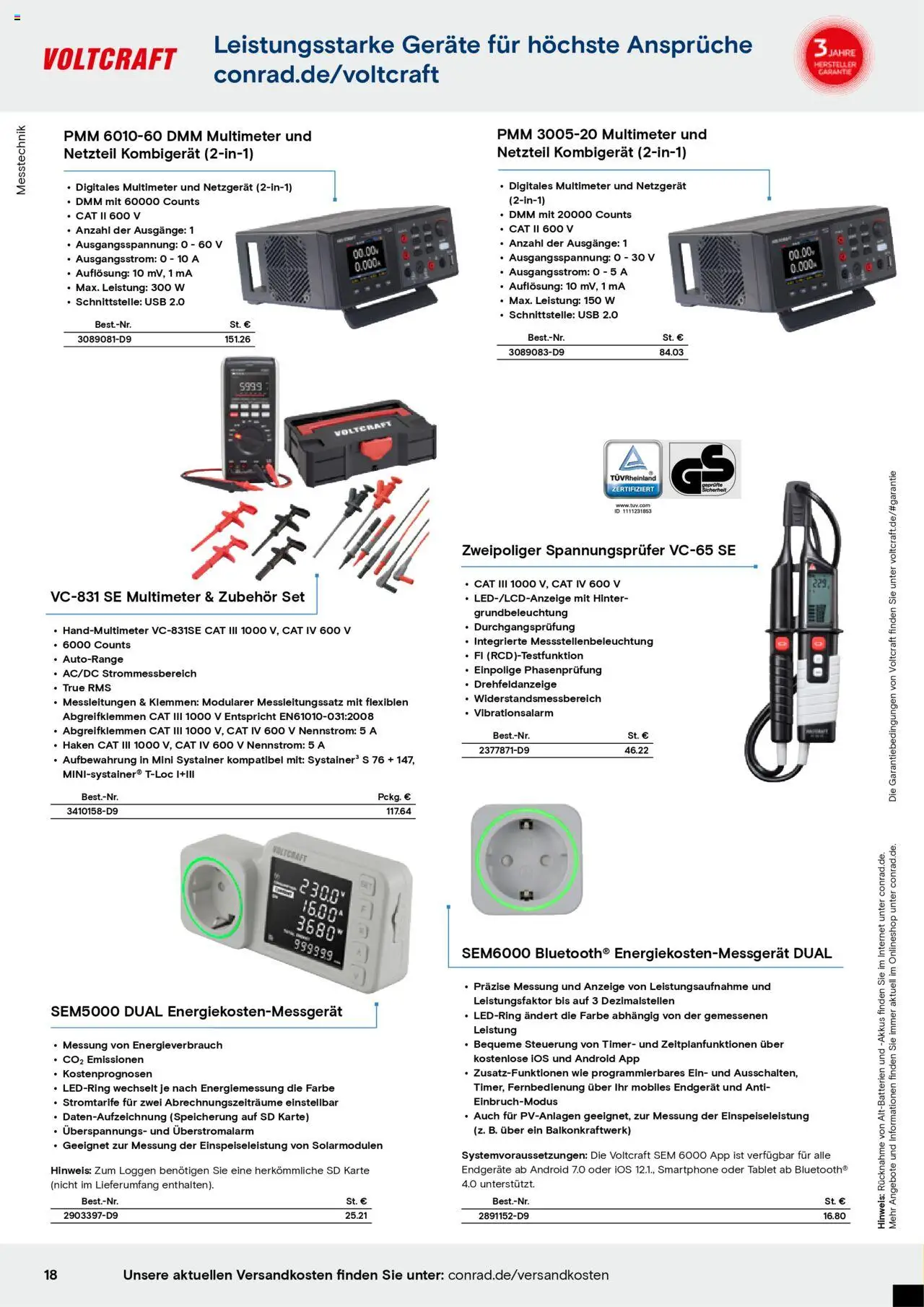Conrad - Markenkatalog - gültig ab dem 25.08.2025 | Seite: 20 | Produkte: USB, Netzteil, Smartphone, Tablet