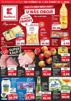 Náhled letáku Kaufland leták - Praha 8 od 21.01.2026