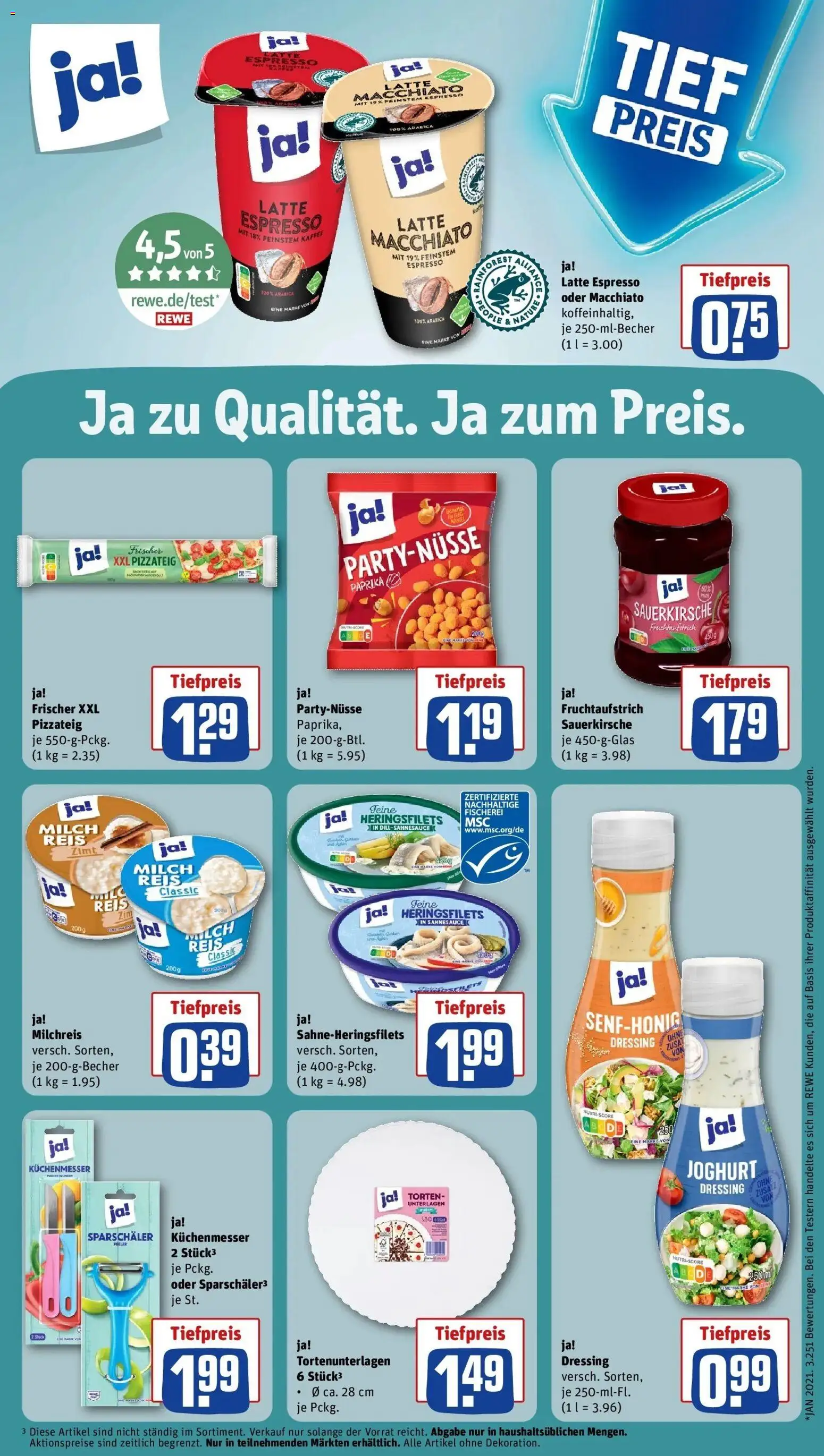 Rewe Prospekt Berlin / Prenzlauer Berg	 – gültig ab 02.03.2026 | Seite: 13 | Produkte: Joghurt, Dressing, Paprika, Reis