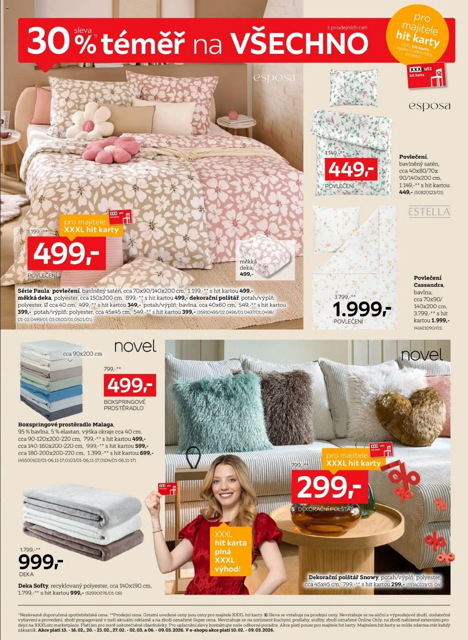 XXXLutz leták - Týdny bytového textilu od 09.02.2026 | Strana: 2